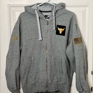 Under Armour Project Rock Full Zip Hoodie